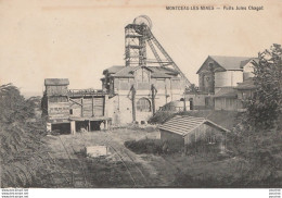 K20- 71) MONTCEAU LES MINES  - PUITS JULES CHAGOT  - (2 SCANS) - Montceau Les Mines