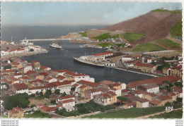 K19- 66) PORT VENDRES (PYRENEES ORIENTALES) VUE PANORAMIQUE SUR LE PORT  - (COULEURS - 2 SCANS) - Port Vendres