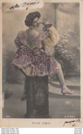 K17- ARTISTE FEMME - FRAU - LADY - ELINE OREO , PAR A.N. PARIS - (N°1 - OBLITERATION DE 1905 - 2 SCANS) - Künstler