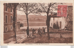 K15- 64) HENDAYE - VUE DE FONTARABIE - (ANIMEE - PERSONNAGES - HABITANTS)  - Hendaye