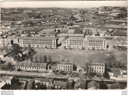 K15-47) AGEN - EN AVION AU DESSUS DE... LA CASERNE TOUSSAINT - + FLAMME PUB ET OBLITERATION DE 1962 - ( 2 SCANS ) - Agen