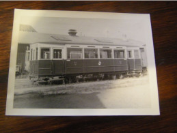 Photographie - Strasbourg (67) -Tramway  - Remorque N° 64 - Gare Locale - 1951 - SUP (HY 97) - Strasbourg