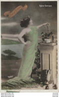 K11-  ARTISTE FEMME - FRAU - LADY - BADET DANS " APHRODITE " OPERA COMIQUE - PAR REUTLINGER , PARIS - 2 SCANS - Künstler