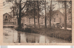 K11- 60) SAINTINES (OISE) ENTREE DE LA MANUFACTURE  - (AUTOMOBILE - 2 SCANS) - Autres & Non Classés