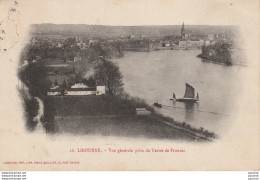 K6- 33) LIBOURNE -  VUE GENERALE PRISE DU TERTRE DE FRONSAC  - (2 SCANS) - Libourne