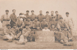 ENSEMBLE DE 2 CARTES PHOTOS ALLYON , NANCY - LE 25/3/1924 - MILITAIRES DE LA C.H.R. - DU 223 - TANKISTES (4 SCANS) - Regimente