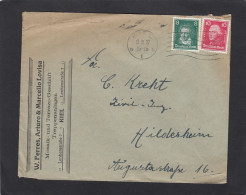 FIRMENBRIEF AUS KIEL NACH HILDESHEIM,1927. - Lettres & Documents