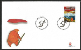 GREENLAND 2015 ILLUSTRATION OF SONG FDC. - FDC