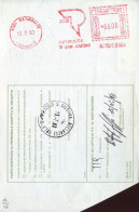 X0925 San Marino, Red Meter Freistempel, Ema, Poste Rep. San Marino Serravalle 1993 - Autres & Non Classés