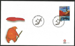 GREENLAND 2015 ILLUSTRATION OF SONG FDC. - FDC