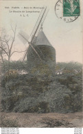  L27-75) PARIS (XVI°) BOIS DE BOULOGNE - LE MOULIN  DE LONGCHAMP - (COULEURS - EDITEUR J.L.C.) - Arrondissement: 16