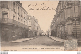 L25-44) CHATEAUBRIANT - RUE  DE L'HOTEL DE VILLE - Châteaubriant