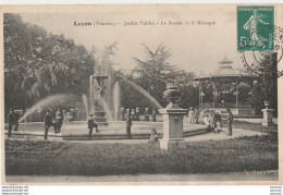 L10-85) LUCON (VENDEE)  JARDIN PUBLIC - LE  BASSIN ET LE  KIOSQUE - Lucon