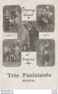 L10- TRIO FANTAISISTE MUSICAL - CARMENCILLA ARAGON ET CHIQUITO - (2 SCANS) - Cirque