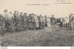 L9-71) SCENE CHAMPÊTRE  -  VENDANGEURS - EDITEUR GARNIER JEANDARS , MACON - Macon