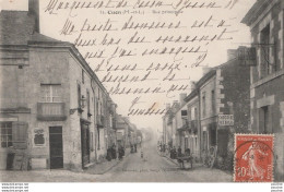 L8- 49) CUON (MAINE ET LOIRE)  RUE PRINCIPALE  - (ANIMEE - VILLAGEOIS - PUB CHOCOLAT MENIER)) - Other & Unclassified