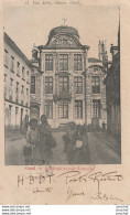 L7- GAND - ACADEMIE ROYALE FLAMANDE - (ANIMEE - OBLITERATION DE 1902 - 2 SCANS) - Gent