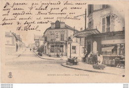 L8-93) ROSNY SOUS BOIS - RUE D'AVRON - (ANIMEE - EPICERIE - CAFE RESTAURANT GYMNASE PH. BAAR - 1904 - 2 SCANS ) - Rosny Sous Bois