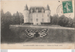 L5- 37) L'ILE BOUCHARD (INDRE ET LOIRE) CHATEAU DU TEMPLE (NORD) - L'Île-Bouchard