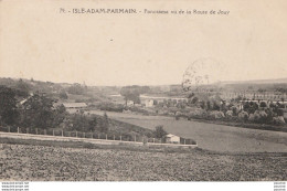 L1- 95) ISLE  ADAM - PARMAIN - PANORAMA VU DE LA ROUTE DEJOUY - (2 SCANS) - L'Isle Adam