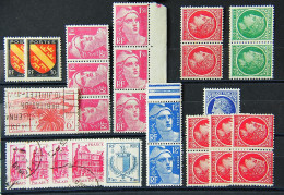 FRANCE 1945/1949 - Petit Lot De 27 Timbres N° 712-734-777-803-674-675-676-756-812 - Gebraucht