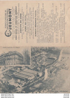 L1- CALENDRIER  DE  1949 - USINES DE JEUMONT - FORGES & ATELIERS DE CONSTRUCTIONS ÉLECTRIQUES - 2 SCANS - Kleinformat : 1941-60