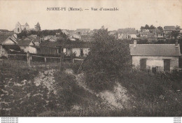  L28-51) SOMME PY (MARNE) VUE D' ENSEMBLE - Autres & Non Classés