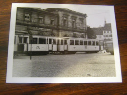 Photographie - Strasbourg (67) -Tramway - Remorque N° 535 - Gare Trams Strasbourgeois - Restaurant - 1935 - SUP (HY 100) - Strasbourg