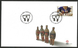 GREENLAND 2015 :EUROPA”  WOODEN DOLLS FDC. - FDC