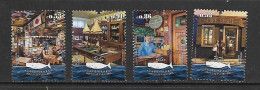 PORTUGAL 2018 PETER'S CAFE-BATEAUX  YVERT N°4370/4373 NEUF MNH** - Ungebraucht