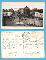 CARTE  POSTALE ANCIENNE DE ROUBAIX - GRAND'PLACE ET RUE DE LA GARE - Roubaix