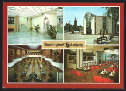 AK Leipzig, Bowlingtreff, Kleine Halle Mit Restaurant, Billardgalerie  - Leipzig