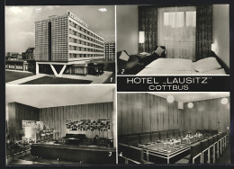 AK Cottbus, Vier Ansichten Vom Hotel Lausitz  - Other & Unclassified