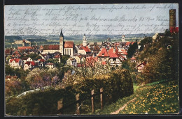 AK Ravensburg / Württ., Ortsansicht Mit Kirche  - Ravensburg