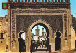 2 AK Marokko * Bab Boujeloud Der Haupteingang In Die Altstadt Von Fes - Seit 1981 Ist Die Altstadt UNESCO Weltkulturerbe - Fez