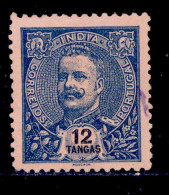 ! ! Portuguese India - 1898 D. Carlos 12 Tg - Af. 163 - Used - Portuguese India