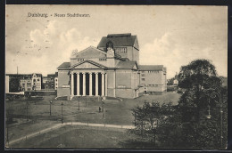 AK Duisburg, Neues Stadttheater Mit Umgebung  - Théâtre