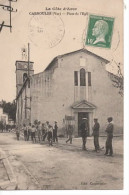 CARNOLLES  PLACE DE L EGLISE  DOS VERT - Sonstige & Ohne Zuordnung