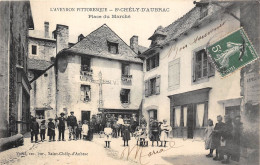 12-SAINT-CHELY-D'AUBRAC- PLACE DU MARCHE - Autres & Non Classés