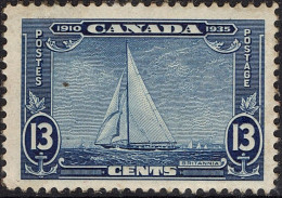 CANADA 1935 KGV 13c Blue, Royal Yacht Britannia SG340 MH - Gebraucht