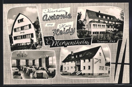 AK Mergentheim, Kurheim Antonie Und Haus Heidy  - Bad Mergentheim