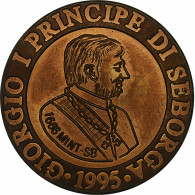 Seborga, Prince Giorgio I, Luigino, 1995, Seborga, Bronze, SPL, KM:4 - Autres & Non Classés