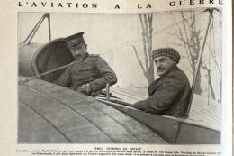 1913 L'AVIATION À LA GUERRE BALKANIQUE - EMILE VEDRINES - LA VIE AU GRAND AIR - 1900 - 1949