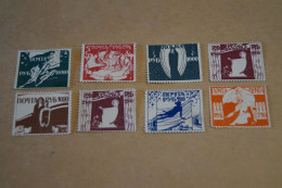 8 Timbres,Russie,voir Photos,pour Collection,collector,timbres Sur Petites Charnières - Collections