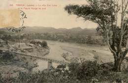 236.....TONKIN. LAOKAY. La Ville COC-LEOU Et Le Fleuve Rouge En Aval - Vietnam