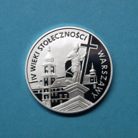 Polen 1996 20 Zlotych 400 Jahre Warschau PP (Kof5/5 - Polonia