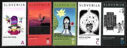 SI 2024-14 ILLUSTRATORS, SLOVENIA, 5v, MNH - Slovenië