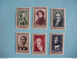 FRANCE 1951 Série 891-896 NAPOLEON SURCOUF TALLEYRAND ... (2 Photos) - Unused Stamps