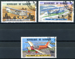 Dschibuti 209-211 Gestempelt Flugzeuge #GF490 - Djibouti (1977-...)