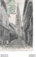 CPA (79) PARTHENAY  Grande Rue Et Eglise Saint Laurent - Parthenay